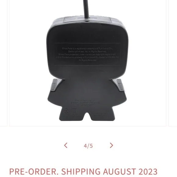 Scream 6 VI 2023 Ghost Face Drink Movie Cups (2) Bloody - Picture 6 of 6